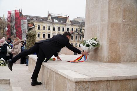 Festivități dedicate lui Mihai Eminescu, la Oradea: „Singurul mod de a-l omagia este să-l citim și să-l recitim. Fără asta, nu există” (FOTO/VIDEO)