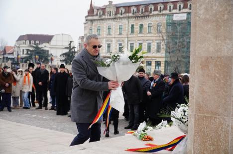 Festivități dedicate lui Mihai Eminescu, la Oradea: „Singurul mod de a-l omagia este să-l citim și să-l recitim. Fără asta, nu există” (FOTO/VIDEO)