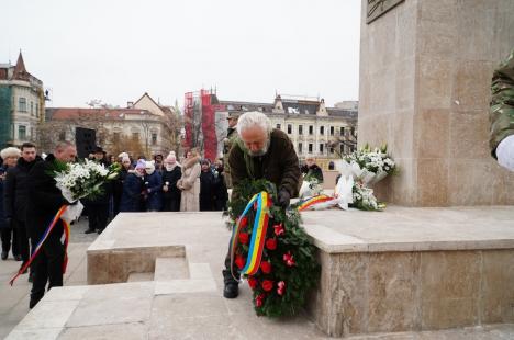 Festivități dedicate lui Mihai Eminescu, la Oradea: „Singurul mod de a-l omagia este să-l citim și să-l recitim. Fără asta, nu există” (FOTO/VIDEO)