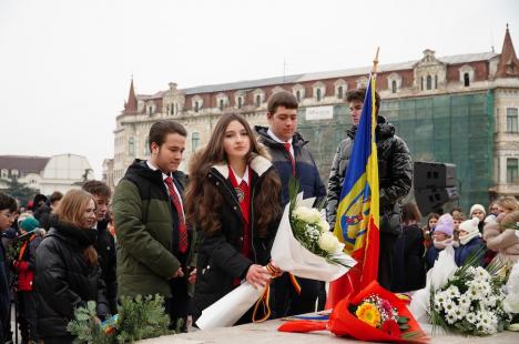 Festivități dedicate lui Mihai Eminescu, la Oradea: „Singurul mod de a-l omagia este să-l citim și să-l recitim. Fără asta, nu există” (FOTO/VIDEO)