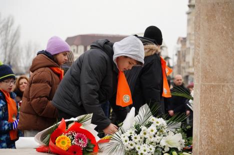 Festivități dedicate lui Mihai Eminescu, la Oradea: „Singurul mod de a-l omagia este să-l citim și să-l recitim. Fără asta, nu există” (FOTO/VIDEO)