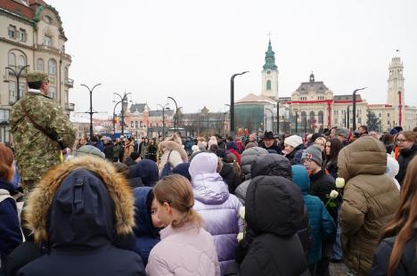 Festivități dedicate lui Mihai Eminescu, la Oradea: „Singurul mod de a-l omagia este să-l citim și să-l recitim. Fără asta, nu există” (FOTO/VIDEO)