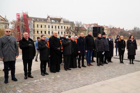 Festivități dedicate lui Mihai Eminescu, la Oradea: „Singurul mod de a-l omagia este să-l citim și să-l recitim. Fără asta, nu există” (FOTO/VIDEO)