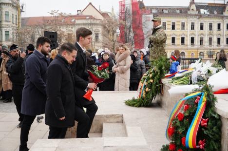 Festivități dedicate lui Mihai Eminescu, la Oradea: „Singurul mod de a-l omagia este să-l citim și să-l recitim. Fără asta, nu există” (FOTO/VIDEO)