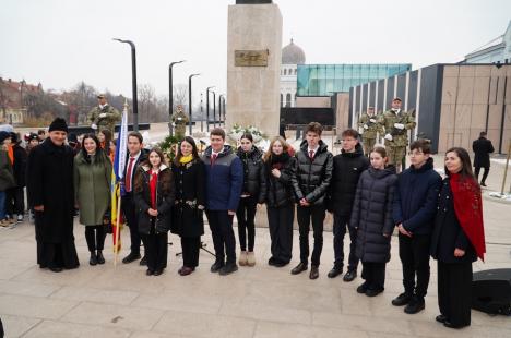 Festivități dedicate lui Mihai Eminescu, la Oradea: „Singurul mod de a-l omagia este să-l citim și să-l recitim. Fără asta, nu există” (FOTO/VIDEO)