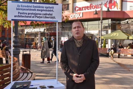 László Tőkés, despre exproprierile de pe strada Libertăţii din Oradea: 'Sperăm să oprim acest plan fără de minte' (FOTO / VIDEO)