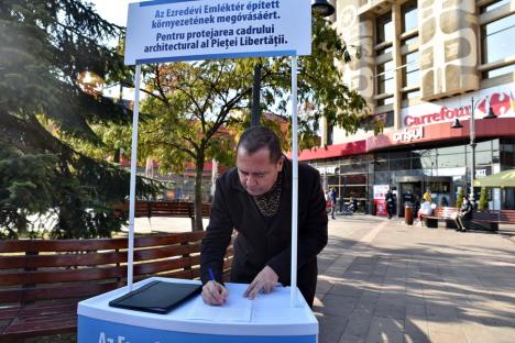 László Tőkés, despre exproprierile de pe strada Libertăţii din Oradea: 'Sperăm să oprim acest plan fără de minte' (FOTO / VIDEO)