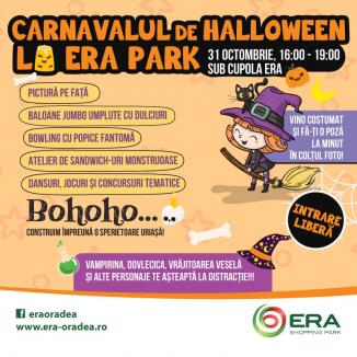Sperietoare uriaşă la ERA Park Oradea. Vine Carnavalul de Halloween!