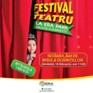 Vești bune pentru copii: Festival de teatru la ERA Park Oradea!