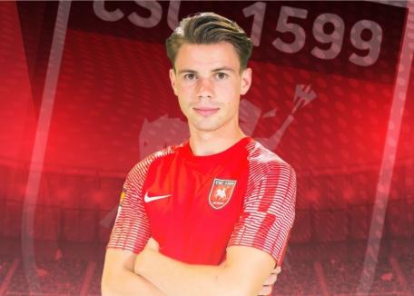 Primul transfer la FC Bihor în 2024: Eric Vînău, un component al lotului naţional de juniori
