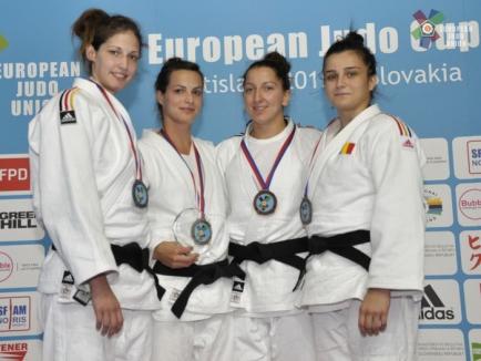Judoka Lorena Podelenczki, medaliată cu bronz la Cupa Europeană de seniori