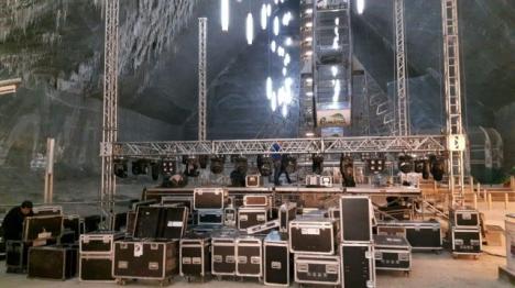 20 de tone de echipamente în subteran! Semifinala Eurovision România 2018 va avea loc la Salina Turda
