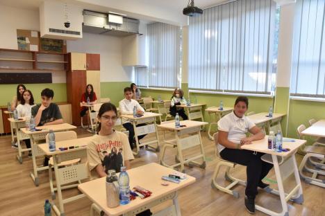 Primul examen din Evaluarea Națională, fără incidente în Bihor (FOTO)
