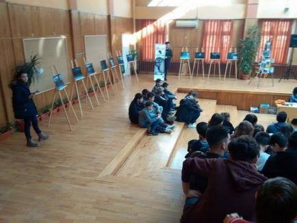 Concurs de discursuri, fotografii şi desene pe teme ecologiste, la Liceul Ghibu (FOTO)