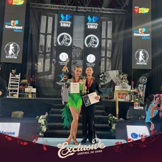 Dansatorii orădeni, medaliați la Transylvania Grand Prix. O pereche este pe locul 1 mondial (FOTO)