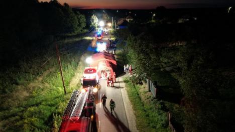 Exercițiu de „plan roșu” în Bihor: 20 de victime după un accident între o cisternă cu substanțe periculoase și un microbuz (FOTO/VIDEO)
