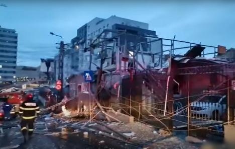Explozie la o pensiune din Cluj Napoca. O femeie cazată acolo a murit (VIDEO)