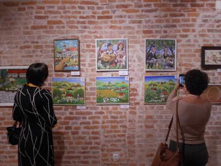 Expoziţia Naţională de Artă Naivă a fost vernisată la Muzeul Ţării Crişurilor din Oradea (FOTO)