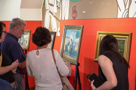 Patapievici vă invită la o expoziție de o zi la Oradea: Lucrări rare de Grigorescu, Tonitza și alți mari pictori la Casa Darvas-La Roche (FOTO)