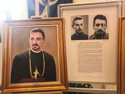 Portretele celor șapte episcopi martiri greco-catolici, prezentate Papei Francisc la Blaj, au fost aduse la Oradea (FOTO)