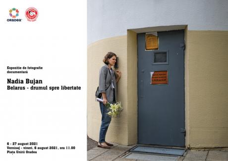 „Drumul spre libertate”. O reputată jurnalistă din Belarus, premiată pentru fotografiile ei, expune la Oradea (FOTO)