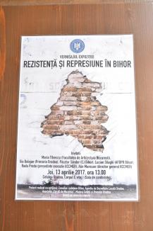 În Cetatea Oradea a fost deschisă expoziţia „Rezistenţă şi represiune în Bihor”, în memoria victimelor comunismului (FOTO)