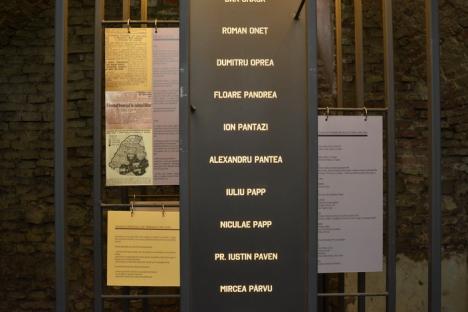 În Cetatea Oradea a fost deschisă expoziţia „Rezistenţă şi represiune în Bihor”, în memoria victimelor comunismului (FOTO)