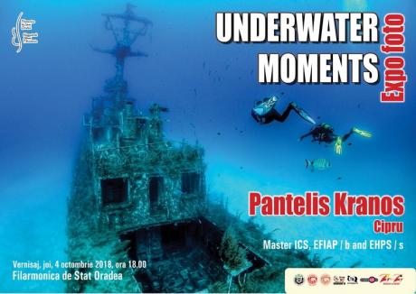 Coborâţi în adâncuri! Expoziţie cu imagini subacvatice spectaculoase, la Filarmonica din Oradea