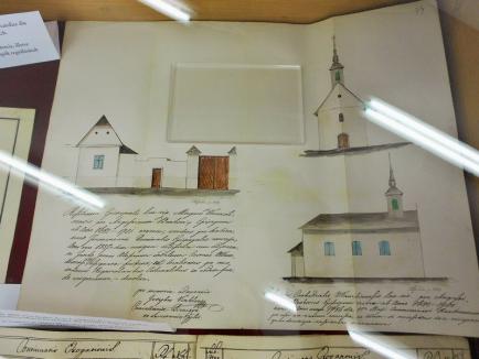 Documente interesante ale Episcopiei Romano-Catolice, expuse la Arhivele Naţionale din Oradea (FOTO)