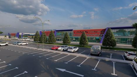 Va arăta total diferit! Aeroportul Oradea va avea un singur terminal, pe cel nou, dar extins și eficientizat (FOTO)