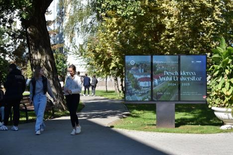 Universitatea din Oradea începe noul an cu un număr record de studenți și prima în țară la numărul specializărilor de masterat (FOTO)