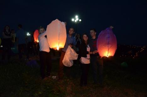 ASUOfest s-a terminat cu lampioane colorate "aruncate" peste oraş (FOTO)