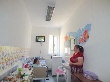 Voluntarii fundaţiei Amia au renovat secţia de copii a Spitalului TBC (FOTO)