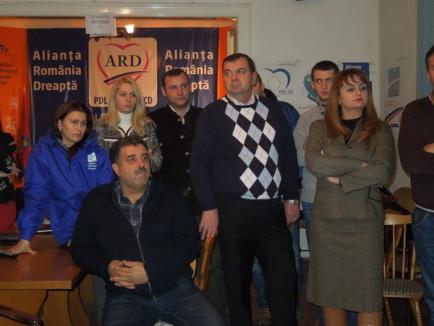 Dezamăgire la ARD: "Dacă am fi candidat ca PDL, am fi obţinut mai mult" (FOTO)