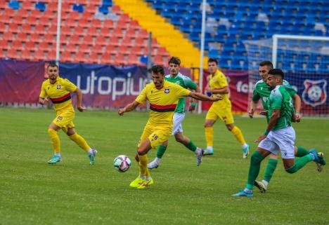 FC Bihor a câştigat cu 2-1 amicalul cu CSC Dumbrăviţa