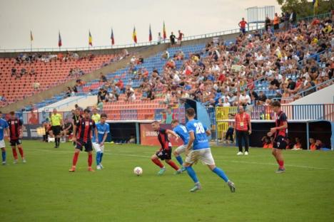 FC Bihor şi-a luat adio de la cupă, după ce a pierdut jocul de acasă cu CSM Reşiţa cu 1-3 (FOTO)