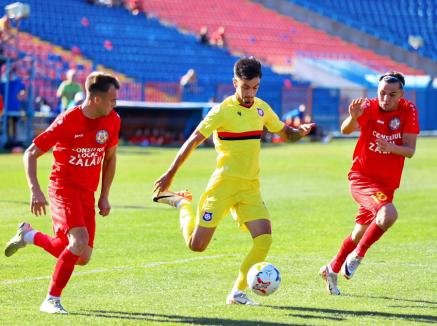 FC Bihor a încheiat seria jocurilor amicale cu o victorie cu 2-1, în faţa celor de la SCM Zalău (FOTO)