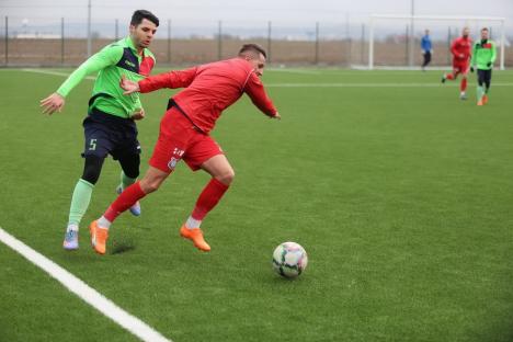 FC Bihor a cedat amicalul cu CSM Lugoj, cu scorul de 1-2, și se desparte de un jucător