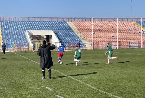 FC Bihor s-a impus cu 3-0 în faţa echipei CSC Diosig, în ultimul amical din pauza competiţională (VIDEO)