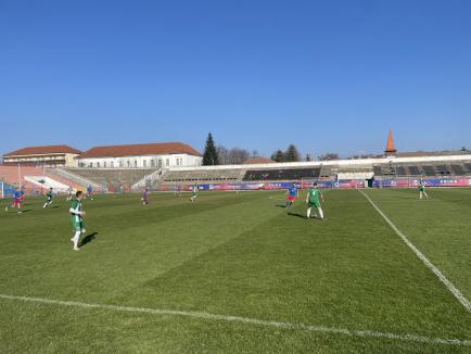 FC Bihor s-a impus cu 3-0 în faţa echipei CSC Diosig, în ultimul amical din pauza competiţională (VIDEO)