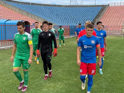 FC Bihor a pierdut amicalul cu divizionara secundă CSC Dumbrăviţa, scor 1-3 (FOTO)