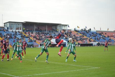 FC Bihor a suferit un eşec drastic în duelul de acasă cu Concordia Chiajna. Suporterii cer demisia antrenorului (FOTO)