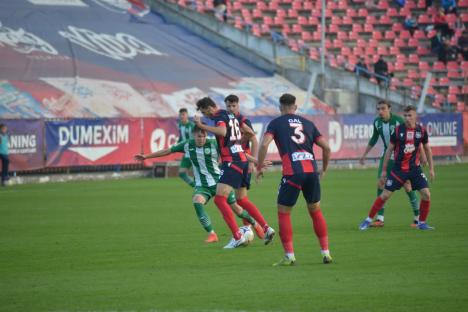 FC Bihor a suferit un eşec drastic în duelul de acasă cu Concordia Chiajna. Suporterii cer demisia antrenorului (FOTO)