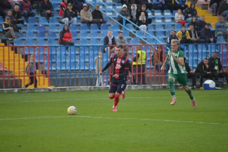 FC Bihor a suferit un eşec drastic în duelul de acasă cu Concordia Chiajna. Suporterii cer demisia antrenorului (FOTO)