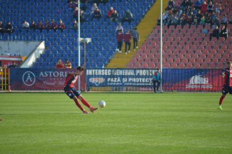 FC Bihor a suferit un eşec drastic în duelul de acasă cu Concordia Chiajna. Suporterii cer demisia antrenorului (FOTO)