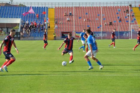 Greşelile i-au costat: Fotbaliştii de la FC Bihor au pierdut din nou în faţa Reşiţei (FOTO)