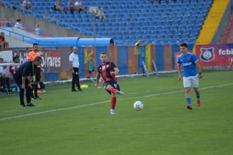 Greşelile i-au costat: Fotbaliştii de la FC Bihor au pierdut din nou în faţa Reşiţei (FOTO)