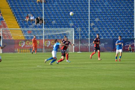 Greşelile i-au costat: Fotbaliştii de la FC Bihor au pierdut din nou în faţa Reşiţei (FOTO)