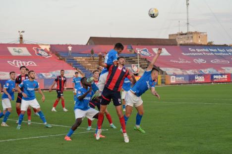 Greşelile i-au costat: Fotbaliştii de la FC Bihor au pierdut din nou în faţa Reşiţei (FOTO)