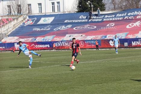 FC Bihor a pierdut acasă cu FC Voluntari, după ce oaspeţii au controlat repriza a doua (FOTO)